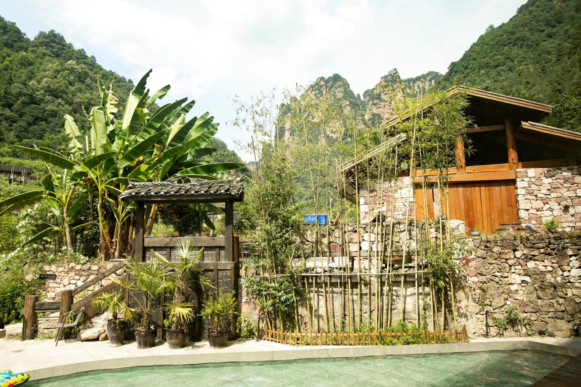 Pandora Vista Retreat Hotel จางเจียเจี้ย ภายนอก รูปภาพ