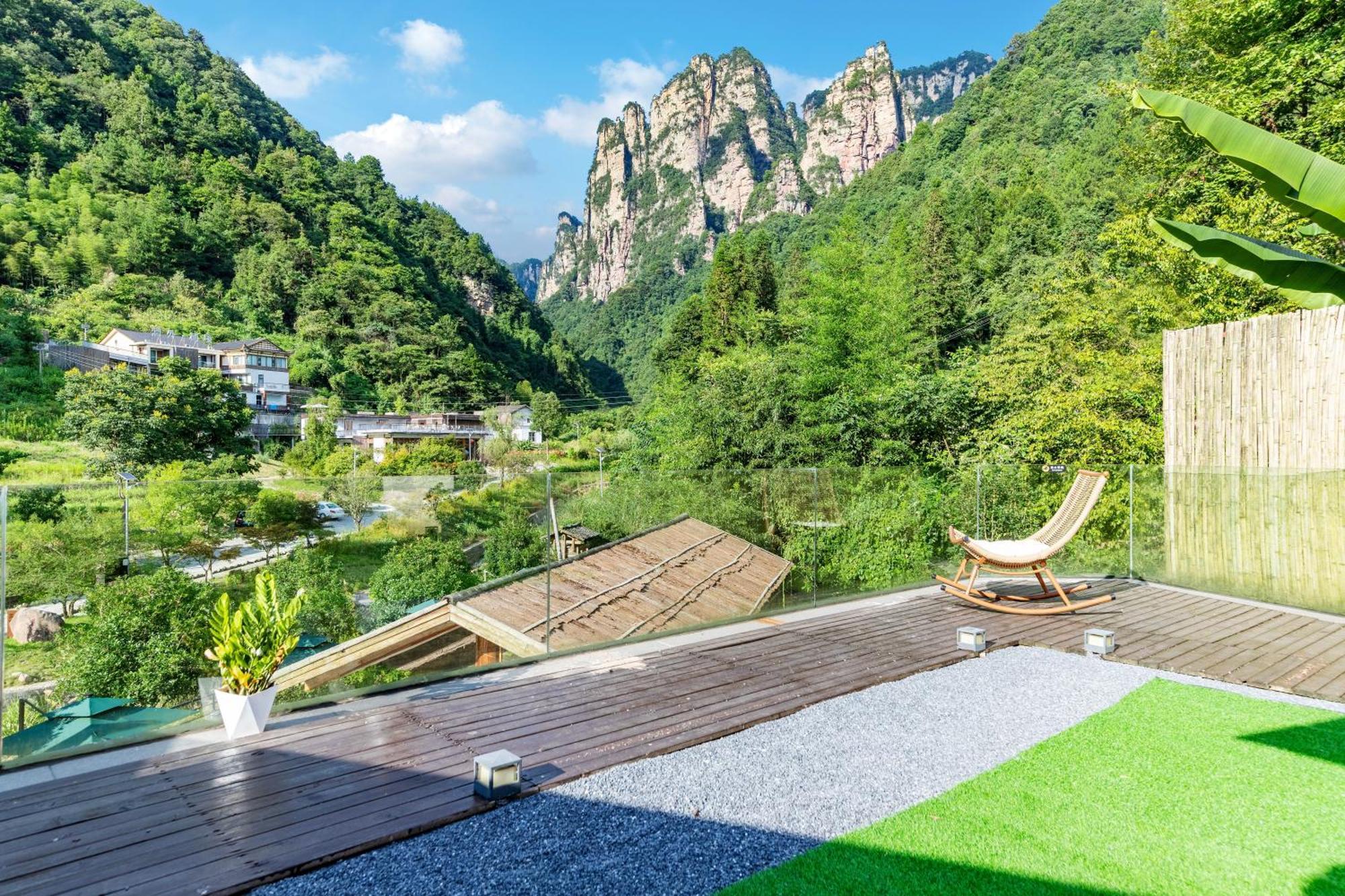 Pandora Vista Retreat Hotel จางเจียเจี้ย ภายนอก รูปภาพ