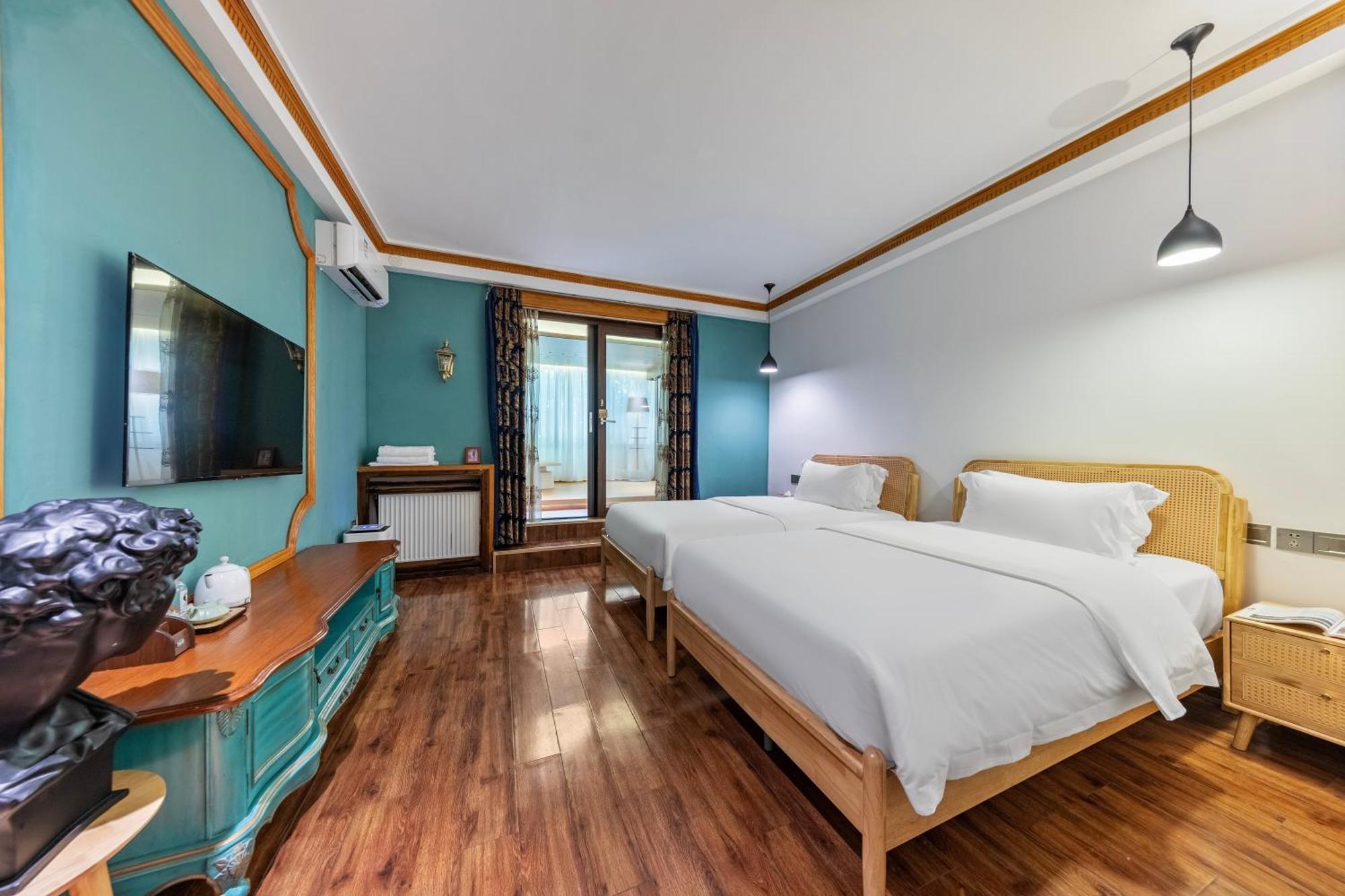 Pandora Vista Retreat Hotel จางเจียเจี้ย ภายนอก รูปภาพ
